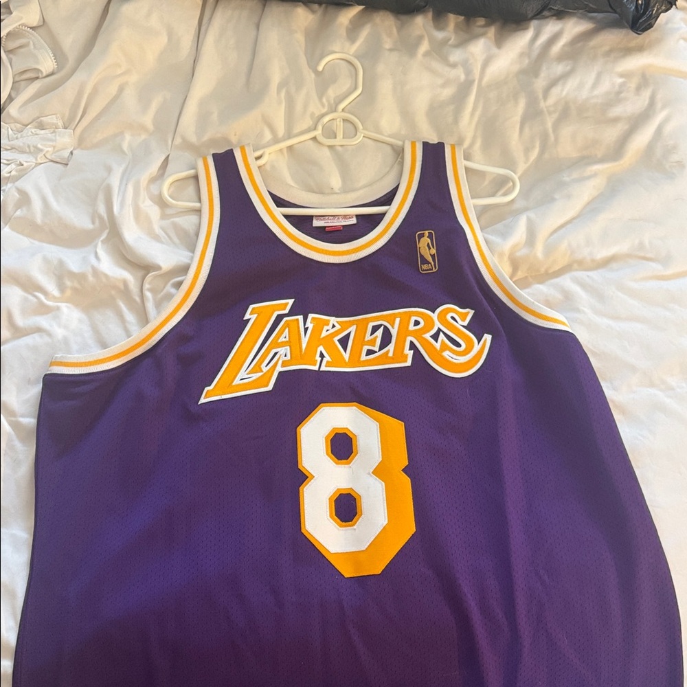 Mitchell & Ness Kobe Bryant Purple Jersey